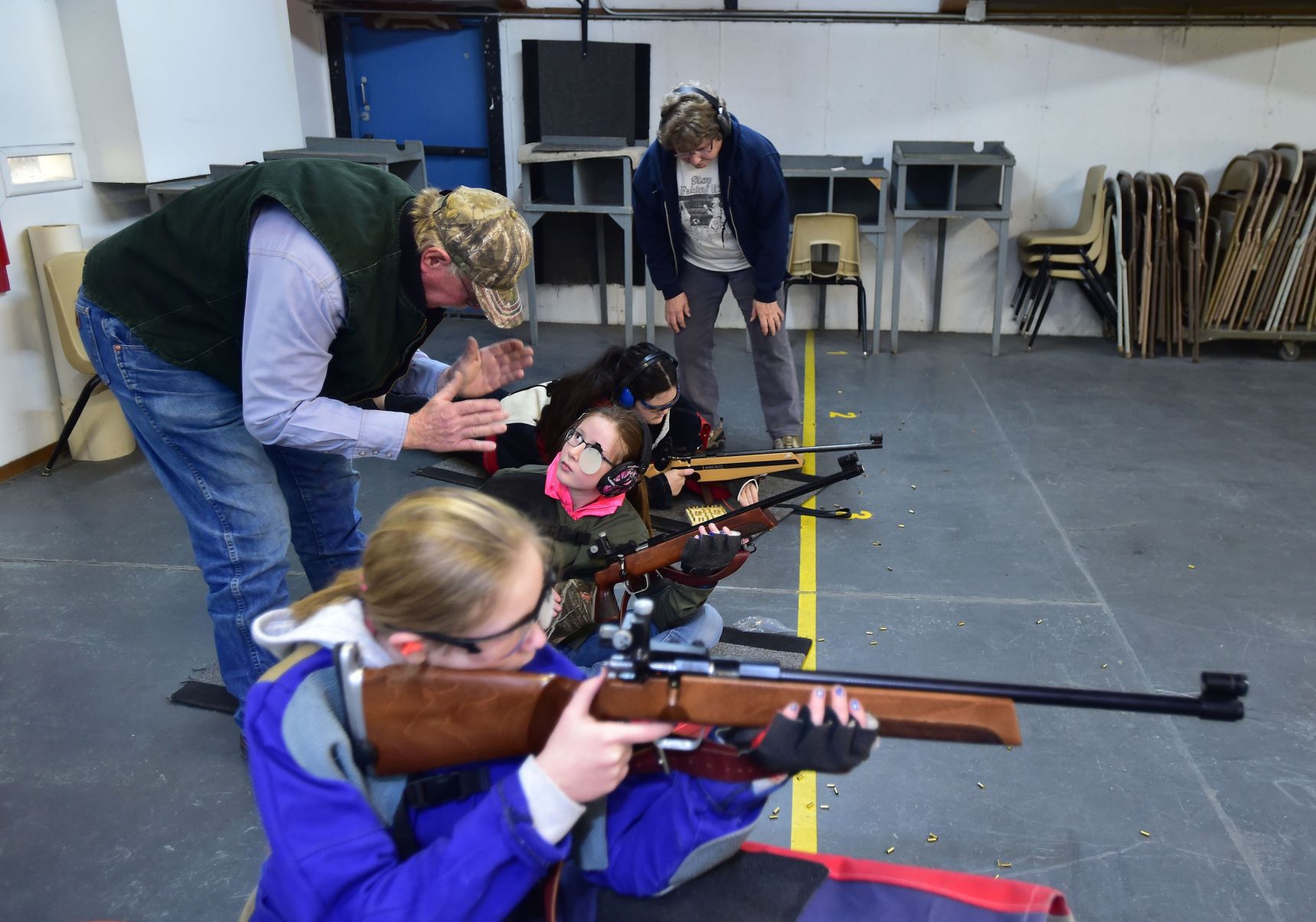 Rifle club safety officer